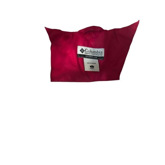 Columbia Women’s Large Pink Quilted Hooded Parka - Picture 4 of 7